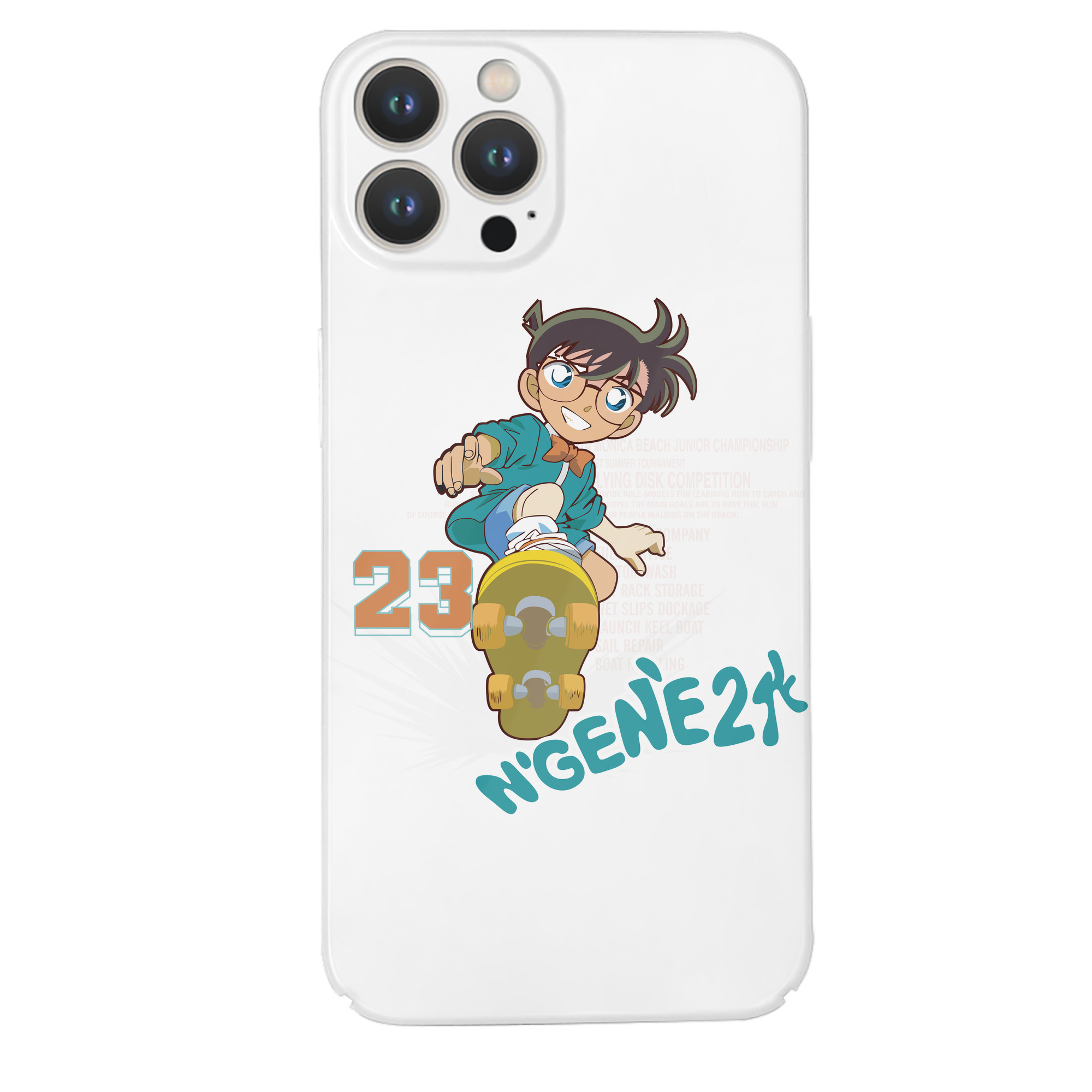 （画像用） 名探偵コナン 江戸川 コナン Detective Conan Conan Edogawa 【iPhone 14シリーズ対応】ハードケース